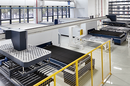 德国通快激光切割产线